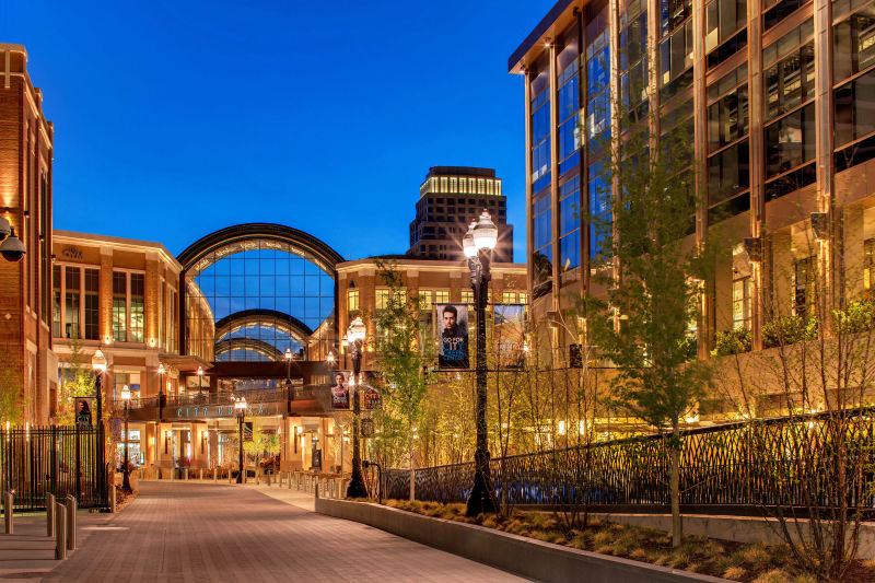 City Creek Center - Salt Lake City, Utah. Architecture Photography by Alan Blakely. 