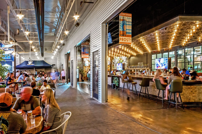 Big Grove Brewery - Iowa City, Iowa. Architecture Photography by Alan Blakely. 