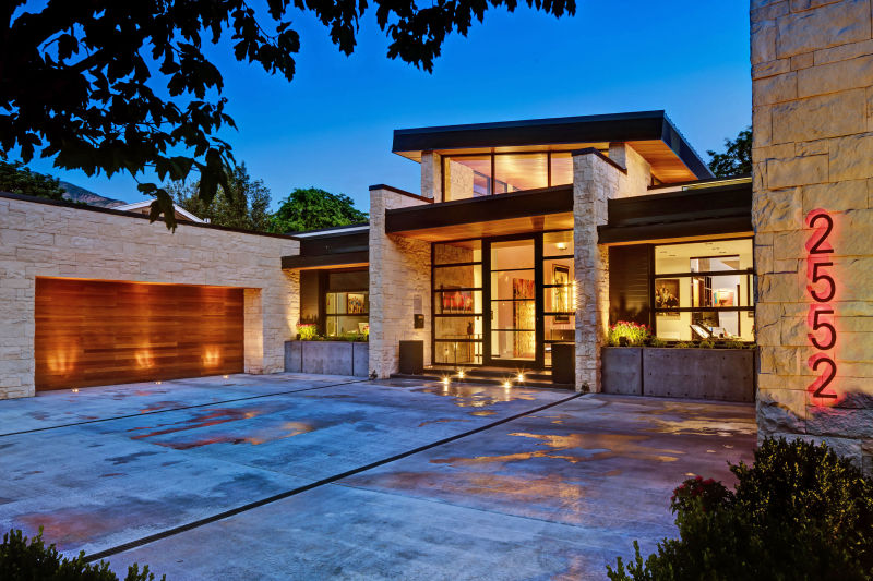 Private Residence - Salt Lake City, Utah. Architectural Photography by Alan Blakely.