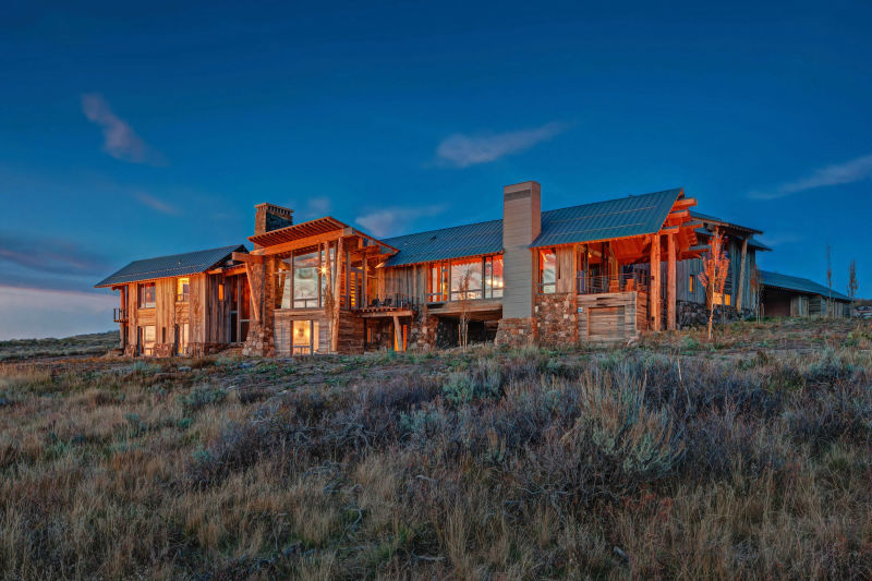 Mountain Estate Home - Park City, Utah. Architectural Photography by Alan Blakely.