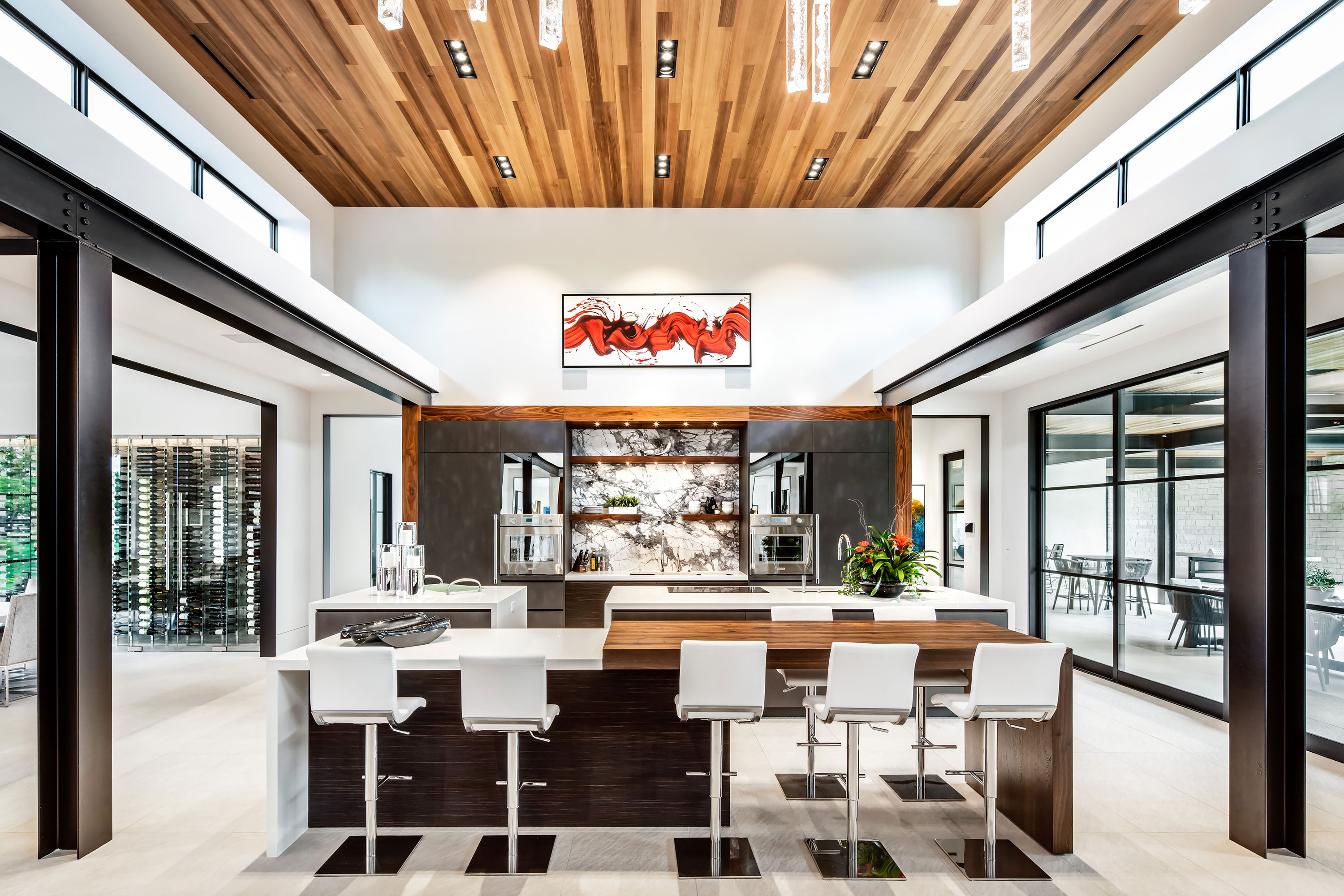 Estate Home - Houston, Texas. Architectural Photography by Alan Blakely. 
