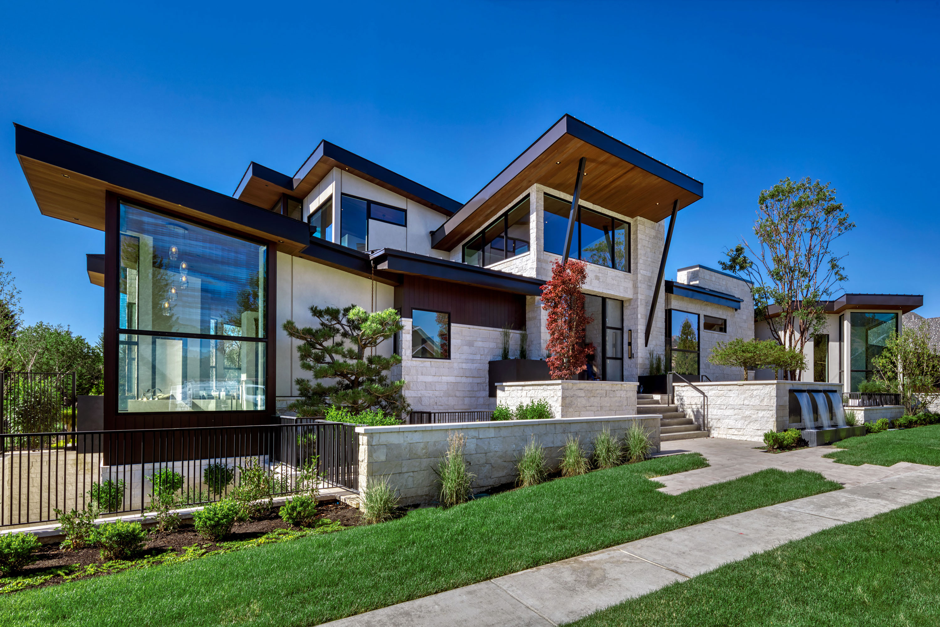Private Home - Alpine, Utah. Architectural Photography by Alan Blakely.